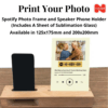 Print Your Photo - Spotify Holder